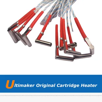 Ultimaker Original UM+ Plus 1m Cartuș de Încălzire Cablu de 18V 24V 25W 40W Cu Cap Termic 6*25mm pentru UM Imprimantă 3D Piese