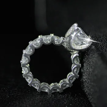 2021 NOU Design de argint 925 de moda de lux de nunta inel de logodna inel de bijuterii en-gros sepcial unic R4366S
