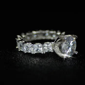 2021 NOU Design de argint 925 de moda de lux de nunta inel de logodna inel de bijuterii en-gros sepcial unic R4366S