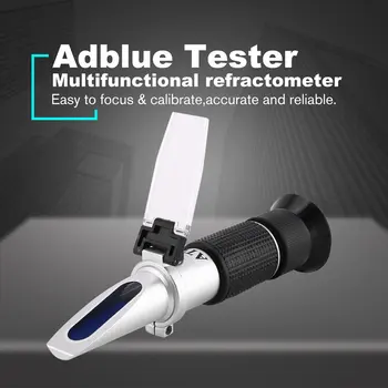 Refractometru portabil Adblue Etilen Glicol Antigel Baterie Conținut de Lichid de Răcire Curat Metru Mini ATC Măsurare Tester