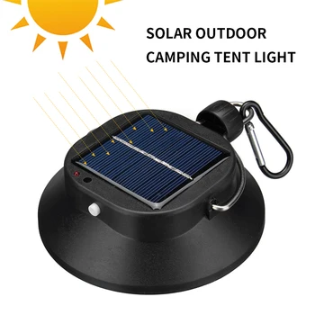 LED Camping Lumina Solar Portabil Camping Lumina Reîncărcabilă Cort de Lumină în aer liber, Super-Luminos de Încărcare Telefon Mobil Lumina de Noapte