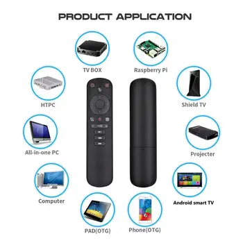VONTAR G50S Voce Telecomanda Air Mouse Giroscop Wireless Mini Kyeboard cu IR de Învățare pentru Android TV Box PC-ul