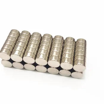 10 mm x 8 mm Magnet Neodim 10x8 mm, Super-Puternic, Puternică Magnetic Permanent imanes N35 Rotund NdFeB 10x8 Magnetic standard