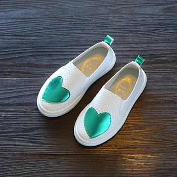2020 Nou Adidasi Copii Incaltaminte Copii Adidasi Fata Rosu Verde Floral Slip-On Respirabil Plat Pantofi Pentru Sugari Fete Goale Pantofi Casual