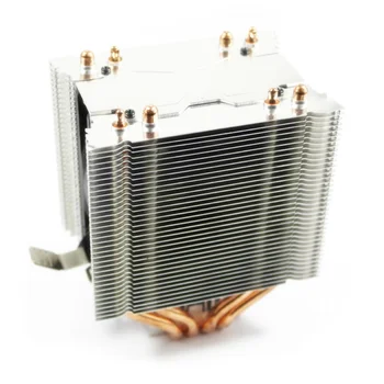 4 Heatpipe Cooler CPU Radiator de Răcire a Liniștit fanii Radiator pentru procesor Intel LAG 775 1155 1366 4 Heatpipe Dual Tower Cooler 4pin