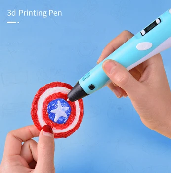 Imprimare 3D Pen Copii Pictura Perie Magie Magic Doodle Ieftine Elevii Temperatură Scăzută Nu Fierbinte Album de poze Jucarie Cadouri