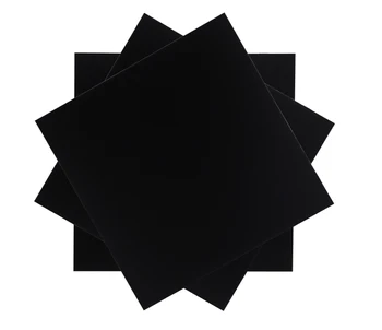 300*300*0.2 0.5 0.8 1mm Negru PEI Foaie Polyetherimide Construi Suprafață Cu 468MP Bandă Adezivă pentru Imprimantă 3D Accesorii