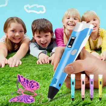 Imprimare 3D Pen DIY Imprimantă 3D Pen CONDUS Pictura Pen Copii de Imprimare 3D Stilou Desen Stilou Cadou Jucărie de Învățământ pentru Designer de Copii
