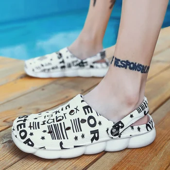 2020 Pantofi De Vara Pentru Femeie Plaja Doamnelor Grădină Femei Sandale Plate De Cauciuc Saboți De Sex Feminin Eva Unisex Gaura Pantofi Sandale