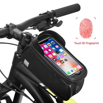 Roswheel Stoica 122053 Ciclism Biciclete Touchscreen rezistent la apa Fata de Rama de Sus a Tubului de Biciclete 6.5 în Celulă Telefon Mobil Sac Pachet Coș