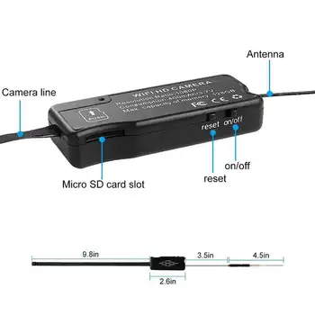 HomeEye Noi S09 Modul WIFI 1080P Full Set CCTV Accesorii de 90 de grade Built-in baterie de 400mah.