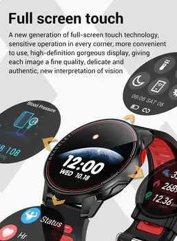 SCOMAS 2020 Sport în aer liber, Ceas Inteligent Bărbați IP68 rezistent la apa de Înot brățară Inteligent Monitor de Ritm Cardiac Smartwatch Pentru Android ios