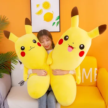 Noi Jucării de Pluș Pikachu Jucării de Pluș Anime Jucarii Papusi Super Moale în Jos Bumbac Păpuși Pokemon Cadouri pentru Copii