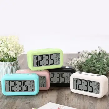 LED Digital Ceas cu Alarmă Snooze Iluminare Mut Calendar Desktop Electronice Bcaklight ceasuri de Masă, ceas de birou Ceasuri Digitale