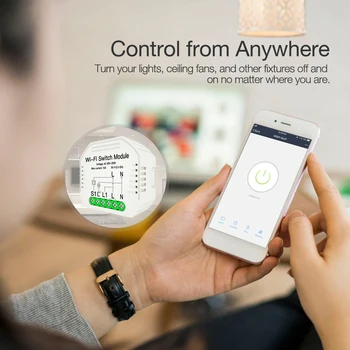 Wifi Inteligent Comutator de Lumină Diy Întrerupător Modul de Viață Inteligentă/Tuya APP Control de la Distanță de Lucru Cu Amazon Alexa Google Acasa Inteligent