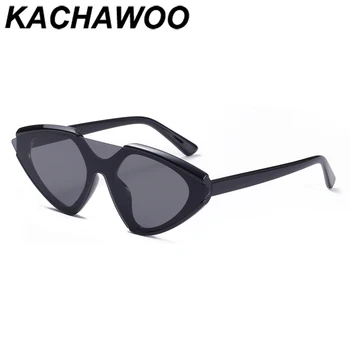 Kachawoo ochi de pisica ochelari de soare femei retro ochelari de soare pentru barbati-o singură bucată de leopard negru unisex partidul decor dropshipping Europa