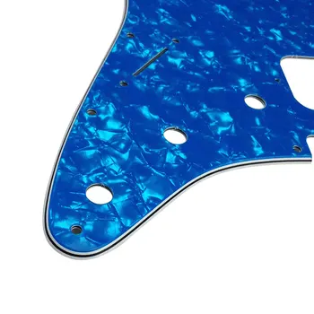 Pleroo Chitara accesorii stângaci pickguards cu 11 Suruburi pentru fender Standard ST Stratocaster HH Guitarra Zero Placa