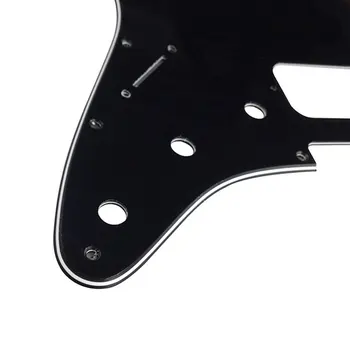 Pleroo Chitara accesorii stângaci pickguards cu 11 Suruburi pentru fender Standard ST Stratocaster HH Guitarra Zero Placa