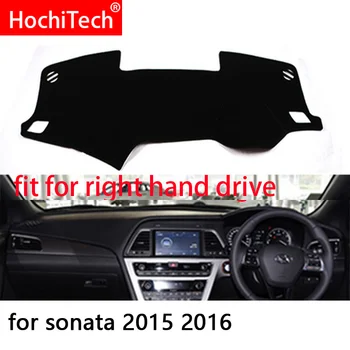 Pentru Hyundai 9 Sonata-2017 Dreapta și Stânga de volan Bord Auto Acoperă Mat Umbra Pernă Pad Covoare Accesorii