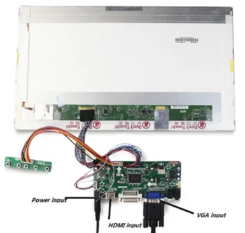 Pentru LTN101NT02 Controler de bord LCD kit DVI LVDS monitor Card Driver LED 1024X600 10.1