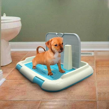 Câine De Formare Toaletă Câine De Interior Olita Toaletă Câine Pad Suport Portabil Cat Litiera Mici Și Mijlocii Câini Pisici Pad Tava Consumabile Pentru Animale De Companie
