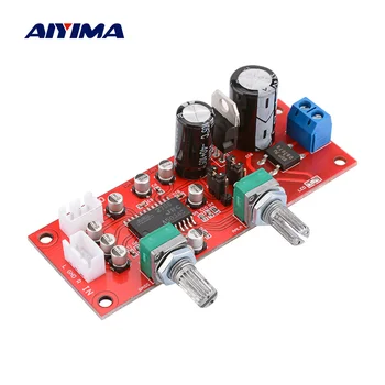 AIYIMA NJM2706 Ton Bord Amplificator cu Preamplificator de Îmbunătățire a Sunetului Placa de Sunet Surround 3D de Control al Volumului de Ajustare