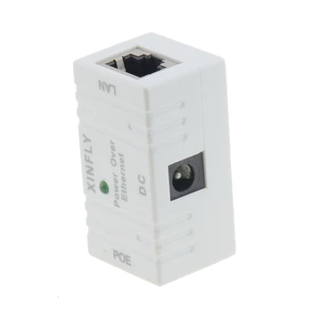 XinRay RJ45 POE Injector Power over Ethernet Adaptor de Alimentare POE001 Pentru Camera IP POE.