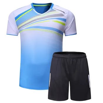 Bărbați/Femei t-shirt badminton costume,respirabil tenis de masă Jersey Ping pong tricou,trening de formare Uniforme Masculino Mujer