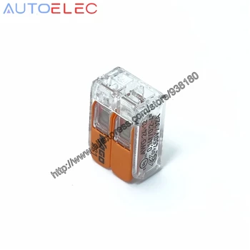 100buc/Lot 221-412 Maneta de Nuci-2 Nou stil compact Despicare Conectori Rapid Disconne