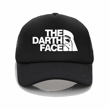 Moda Șapcă De Camionagiu Star Wars Darth Amuzant Capace De Oameni Darth Fata Șapcă De Baseball Rece Vara Plasă De Cap