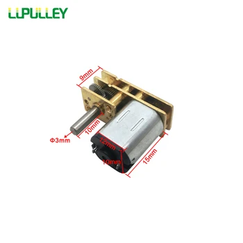 LUPULLEY motoreductor GA1024-N20 DC 3V Reversibilă a Motorului Robot 15/30/50/200/300/500/1000RPM pentru Control de la Distanță Inteligent Auto