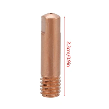 20buc 0,8 mm de Cupru de Contact Sfaturi Pentru Binzel 15AK MIG 2.3 cm de Sudură tip de Contact Sudare Accesorii