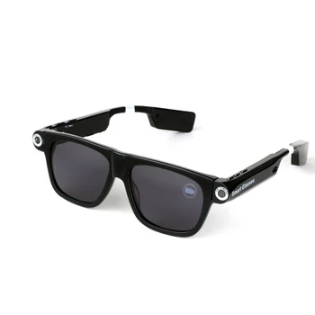 Portabil Ochelari Mini Camera HD 1080P Sport DV Bluetooth Smart ochelari de Soare în aer liber Cu 8 gb/32GB TF Card Și Cască