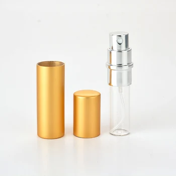 10 buc/Lot 5ml Sticla de Parfum Atomize Gol Reîncărcabile Sticla de Parfum Portabil de Călătorie Mini Recipient de Parfum Spray Sticla