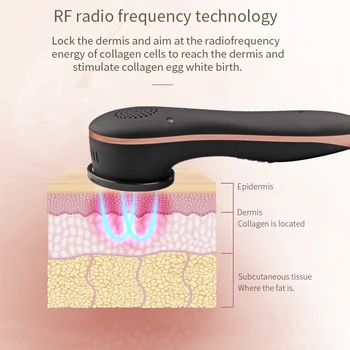 THB Cald Rece Masaj Facial 4 in 1 EMS RF Radio Frecvență Foton de Întinerire a Pielii Vibrație Sonică Masina de Frumusete Dispozitiv Instrument