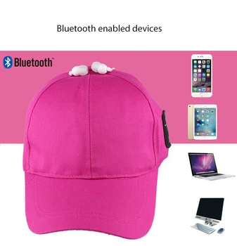 Bluetooth Capac,HD Stereo Bluetooth 4.2 Wireless Bluetooth Speaker pălărie Wireless Șapcă de Baseball Muzica Capac Built-in Microfon
