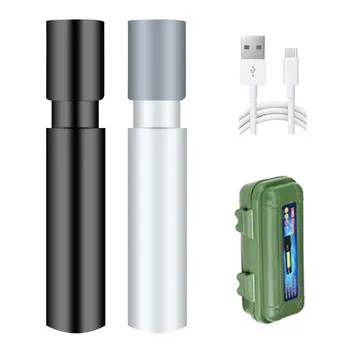 ZHIYU USB Reîncărcabilă MIni Lanterna LED-uri XPE COB Portabil 3 Modul de Lanterna Zoom Construit în Baterie Camping Utilizarea Acasă Lumini Flash Fierbinte