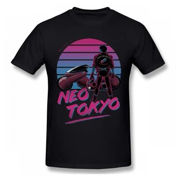 Bine ati venit La Neo Tokyo Akira Hiphop Tricou de Vânzare Fierbinte Barbati Tricou Bumbac Dimensiuni Mari Maneca Scurta Barbati T-shirt
