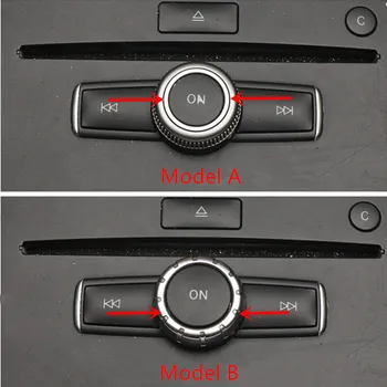 Masina Consola CD Panoul Multimedia Butoane de Comutare Paiete Butonul de Volum Capac Pentru Mercedes Benz C Class W204 W212 GLK X204