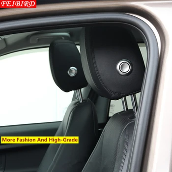 ABS Scaun Tetiera tetiera Perna Butonul de reglare Inel de Garnitura Capac 4 BUC/SET Pentru Land Rover Discovery Sport - 2019