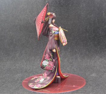 18cm Anime Saenai Eroina No Sodatekata Acțiune Figura Kasumigaoka Utaha Kimono Ver Xia Shiyu Deal Model de Umbrela Doamna Decor