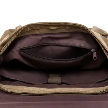 Z. L. D. capacitate Mare geantă de umăr de Agrement diagonală sac Simplu sac de panza de afaceri de Moda geanta de laptop Adolescent student sac de școală