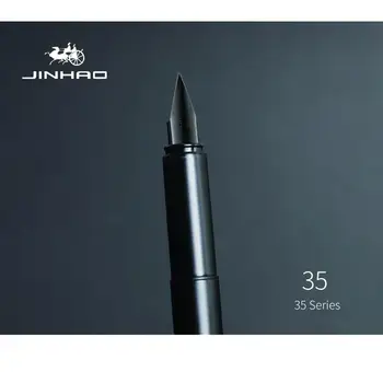 Jinhao 35 Serie Stilou Butoi De Oțel Avion Extra Fine Sfat De Cerneală Pixuri De Birou Business School Scris Caligrafie A6118