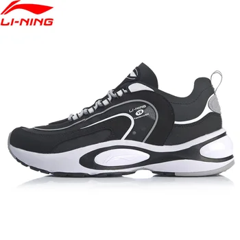 Li-Ning Bărbați V8 Perna Pantofi de Funcționare ÎN CLOUD LITE Retro Suport Respirabil Captuseala li ning Sport Tata Pantofi ARHP093