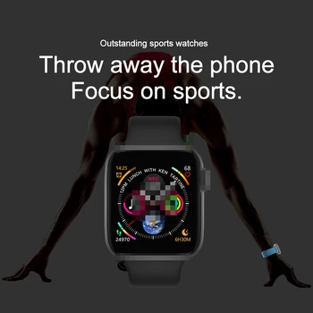 IWO 12 FT50 ceas Inteligent Femei Bărbați Smartwatch fitness tracker sport Heart Rate Monitor de Temperatură Pentru Android IOS IWO8 brățară