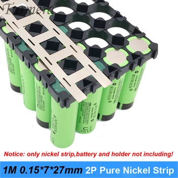 18650 nichel 2P Înaltă puritate Nichel Pur centura baterie cu litiu nichel banda Li-ion baterii Ni placă utilizate pentru 18650 1Meter