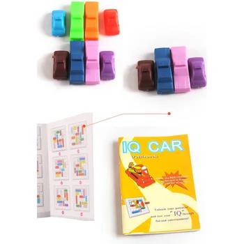 Creative de înaltă calitate IQ Masina Joc de Puzzle Distractiv Oră de vârf de Trafic Jam Joc de Logica Jucărie Pentru Băieți și Fete 7.1