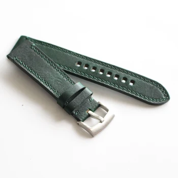 18mm 19mm 20mm 21mm 22mm Manual de Înaltă Calitate Watchband Ceas Curele Bărbați Brățară verde maro negru bandă din oțel Inoxidabil incuietoare