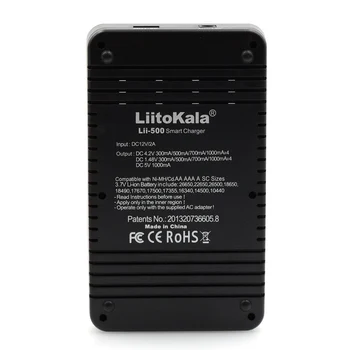Liitokala lii-500 Lii-PD4 PL4 LCD de 3.7 V 18650 18350 18500 21700 20700B 20700 10440 14500 26650 1.2 V NiMH baterie litiu-baterie