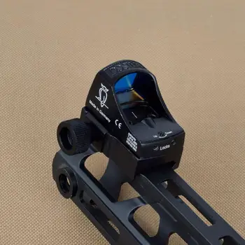 Tactic Optica Doctor 3 Red Dot Sight Ajusta Automat Luminozitatea în Funcție De Lumina Pentru Airsoft Pusca Pistol Cu 20mm Feroviar